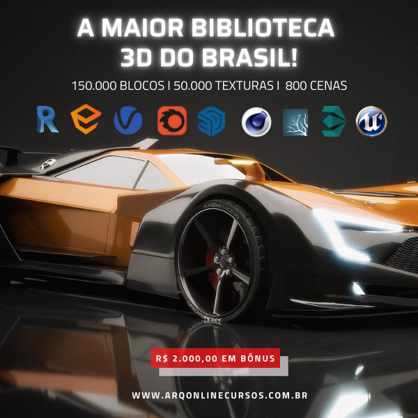 BIBLIOTECA MASTER ARCHVIZ VALE A PENA